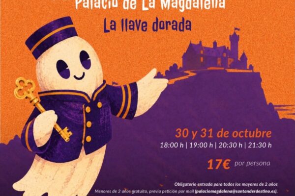 HALLOWEEN INFANTIL EN EL PALACIO DE LA MAGDALENA